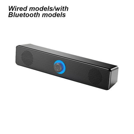 Powerful Home Theater Sound Bar Speaker Wired Wireless Bluetooth\-compatible Surround Soundbar For PC TV Outdoor Speakers Remote