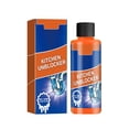 thumbnail image 1 of Powerful Kitchen Drain Unblocker Liquid Fast-Acting Clog Remover for Sinks, Pipes, and Drains, 1 of 5