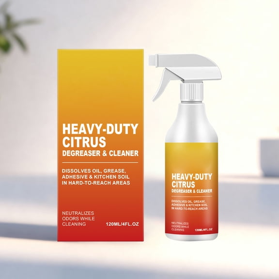 Powerful Kitchen Grease Cleaner - Heavy Grease Stain Remover For Range Hoods And Cooktops - The Ultimate Oil-Removing Magics Weapon 120ml
