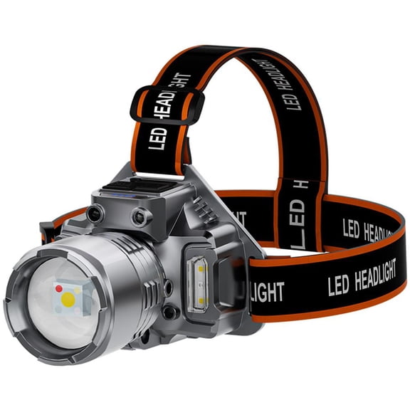 Powerful LED Headlamp Motion Headlight Rechargeable COB Flashlights