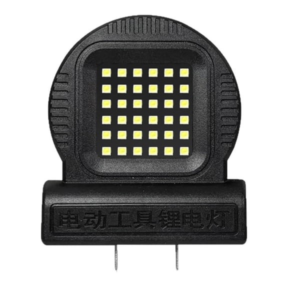 Powerful LED Work Light for 21V Batteries Adjustable Connector Cordless LED Work Light Camping Lamp