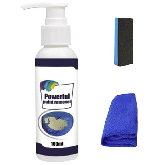 Powerful Latex Paint Remover, Fast-Acting, 3.38 Ounce