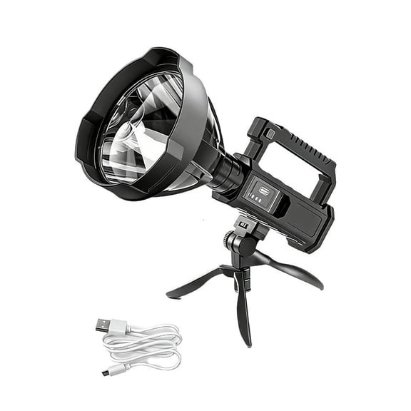Powerful Marine Spotlights Charging Portables Light Waterproofed for Night Fishing and Emergencies Use