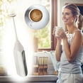 thumbnail image 1 of Powerful Milk Frother for Coffee with Powerful Motor - Handheld Frother Electric Whisk, Milk Foamer, Mini Mixer and Coffee Blender Frother for Frappe, Latte, Matcha, No Stand, 1 of 8