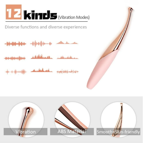 Powerful Mini Massager, Small Handheld Personal Massager with 10 Massage Modes Cordless Massager for Neck Shoulder Back Body Massage Sports Recovery Muscle AchesH063