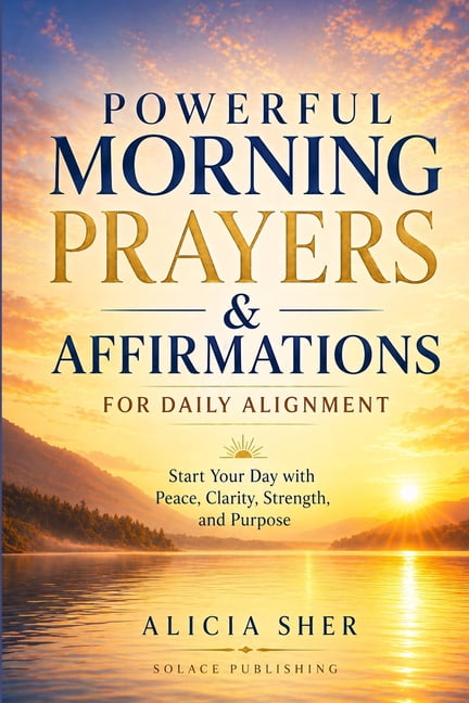 Powerful Prayers and Affirmations Powerful Morning Prayers and Affirmations for Daily Alignment: Start Your Day with Peace, Clarity, Strength, and Purpose, Book 4, (Paperback)