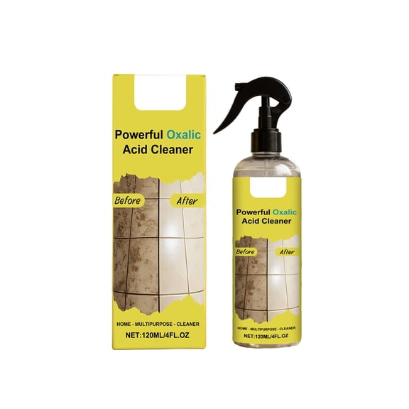 Powerful Multi-Purpose Cleaner Degreaser Rust Remover Bathroom Kitchen Cleaner for Stains Lime Scale Soap Scum 120ml Spray Bottle