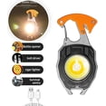 thumbnail interactive-video image 1 of Keychain Bottle Opener Tool, Ultifunction Reusable Lighter And Car Key 1 of 9