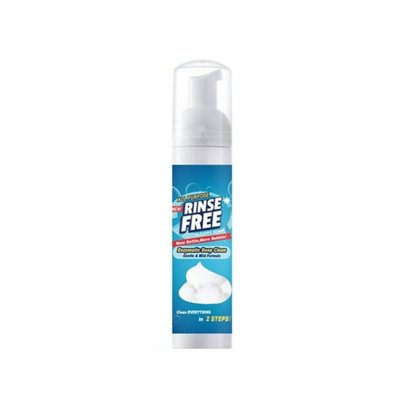 Powerful No Rinse All Purpose Cleaner, Heavy Duty Foaming Cleaner for Kitchen Appliances Cookware Stove, Spray Soak and Wipe, 30ml