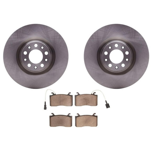Powerful OE Style D3EA Certified Brake Rotor & Pads Kit for Giulia/ for Stelvio 17-24, 330MM Disc Rotors & Pads
