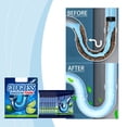 thumbnail image 1 of Powerful Pipe Unclogging Powder For Sink Pipe Kitchen, 8 Packets Toilet Pipe Fast Unclog Drain Cleaner Removes Odors, 1 of 8
