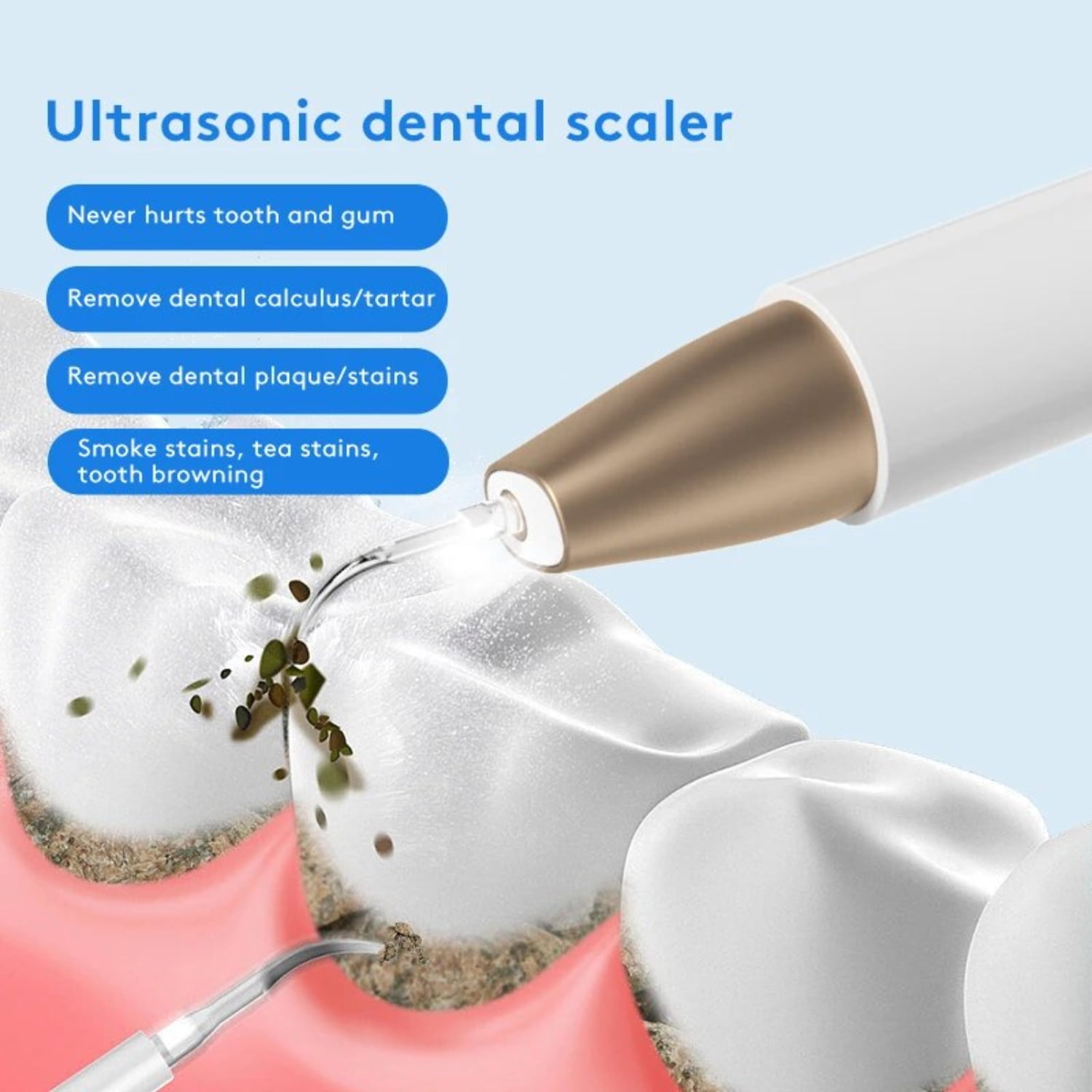 Powerful and Professional Ultrasonic Dental Scaler Effective Teeth