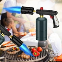 Powerful Propane Cooking Torch with Adjustable Flame, Kitchen Culinary Blow Torch for Sous Vide Steak Searing, BBQ Grilling, Baking, Campfire and Charcoal Starter Outdoor Use