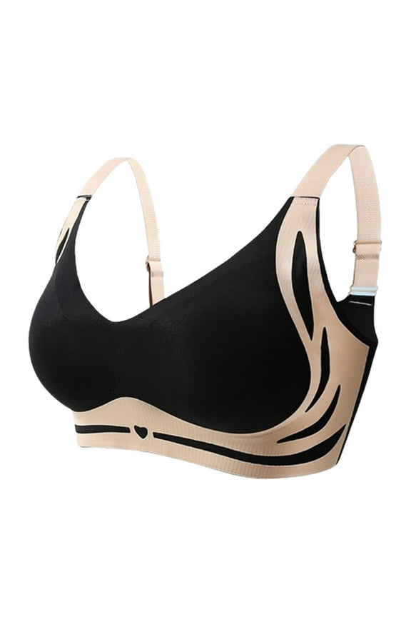 Powerful Push Up Seamless Bra Lushfitting Wireless Bra No Underwire Anti Sagging Bralettes, 2026 New Limit time off