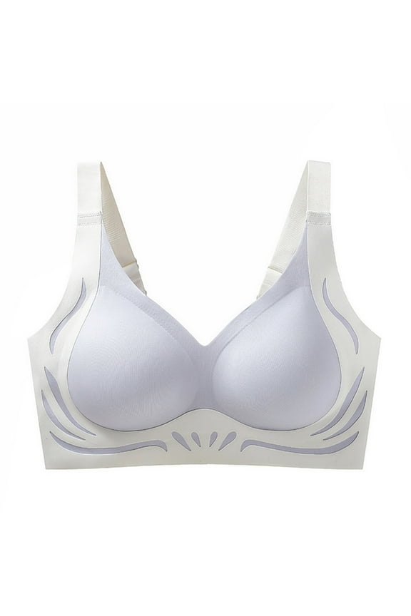 Powerful Push Up Seamless Bra Lushfitting Wireless Bra No Underwire Anti Sagging Bralettes, 2026 New Limit time off