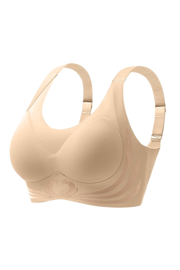 Powerful Push up Seamless Bra Caralush Wmstylist Lushfitting Wireless Bra No Underwire Full Coverage Support Anti Sagging Bra Complexion 40