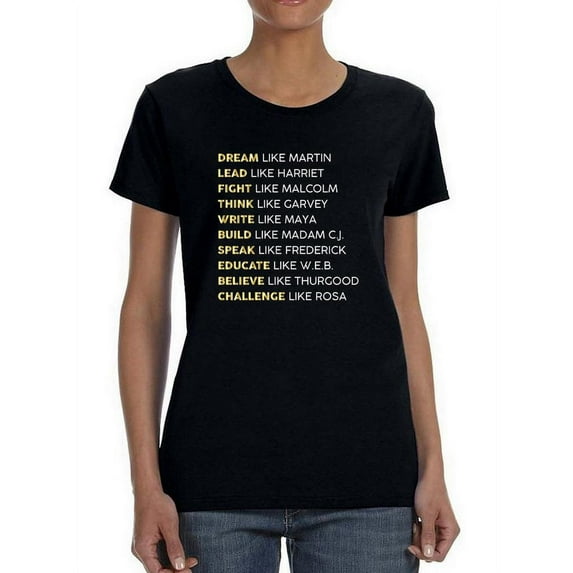 Powerful Quotes T-Shirt Women -Smartprints Designs, Female XX-Large