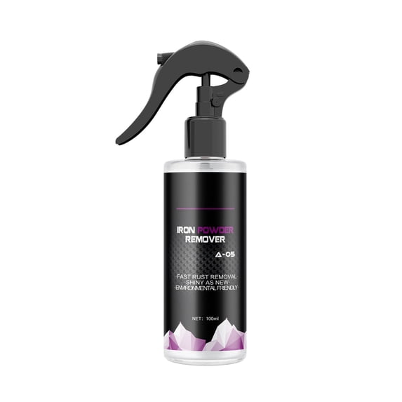 Powerful Rust Remover Spray for Metal - Fast Acting Formula, Instant Rust Dissolver & Polisher, Safe Water-Based Solution for Car Wheels, Stainless Steel, Aluminum & More, Easy Spray & Wipe