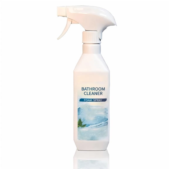 Powerful Scale Remover, Bathroom and Shower Foamer Aerosol,Scale Remover Bathroom Cleaner Foam Spray,  Suitable for Tiles, Glass, Stainless, Steel, Acrylicand Natural Stone(1pc)