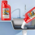 thumbnail image 1 of Powerful Sink and Drain Cleaner – Fast Acting Clog Remover for Sinks, Showers, Toilets Tubs – Dissolves Hair, Grease, Soap Scum – Safe for Pipes Septic Systems, 1 of 4