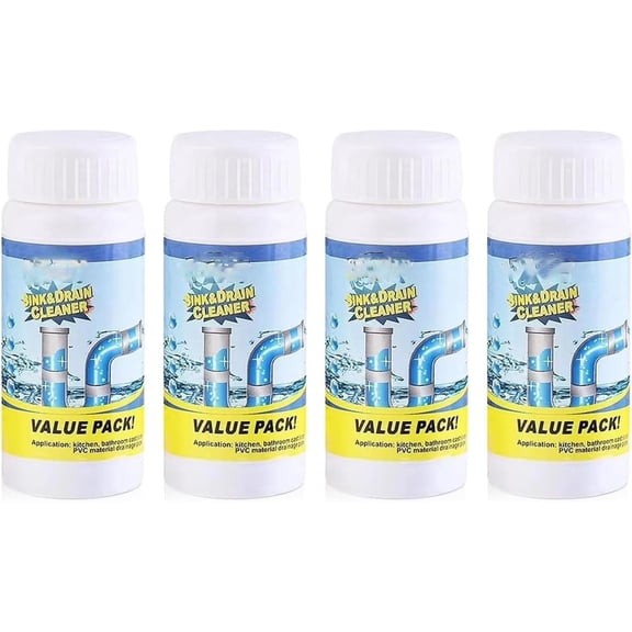 Powerful Sink and Drain Cleaner Powder,Quick Foaming Super Cleaning Agent for Kitchen, Bathroom & Toilet Pipes