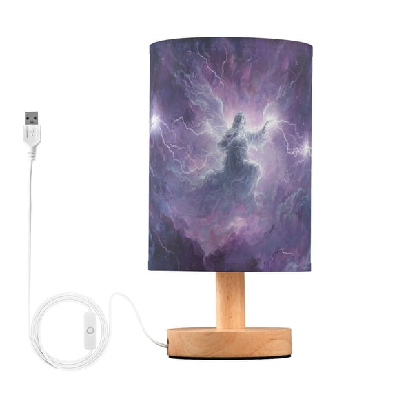 Powerful Skeleton Flying Table Lamp with USB Port LED Warm Light Lamp Night Light Home Decor