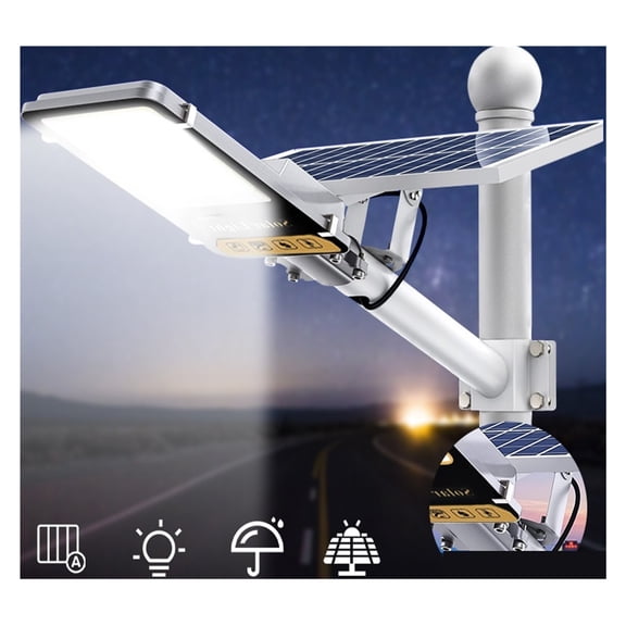 Powerful Split Solar Street Light Waterproof Outdoor Garden Sunlight House Remote Control Led Light Outdoors Yard Lighting ,Easy to Install