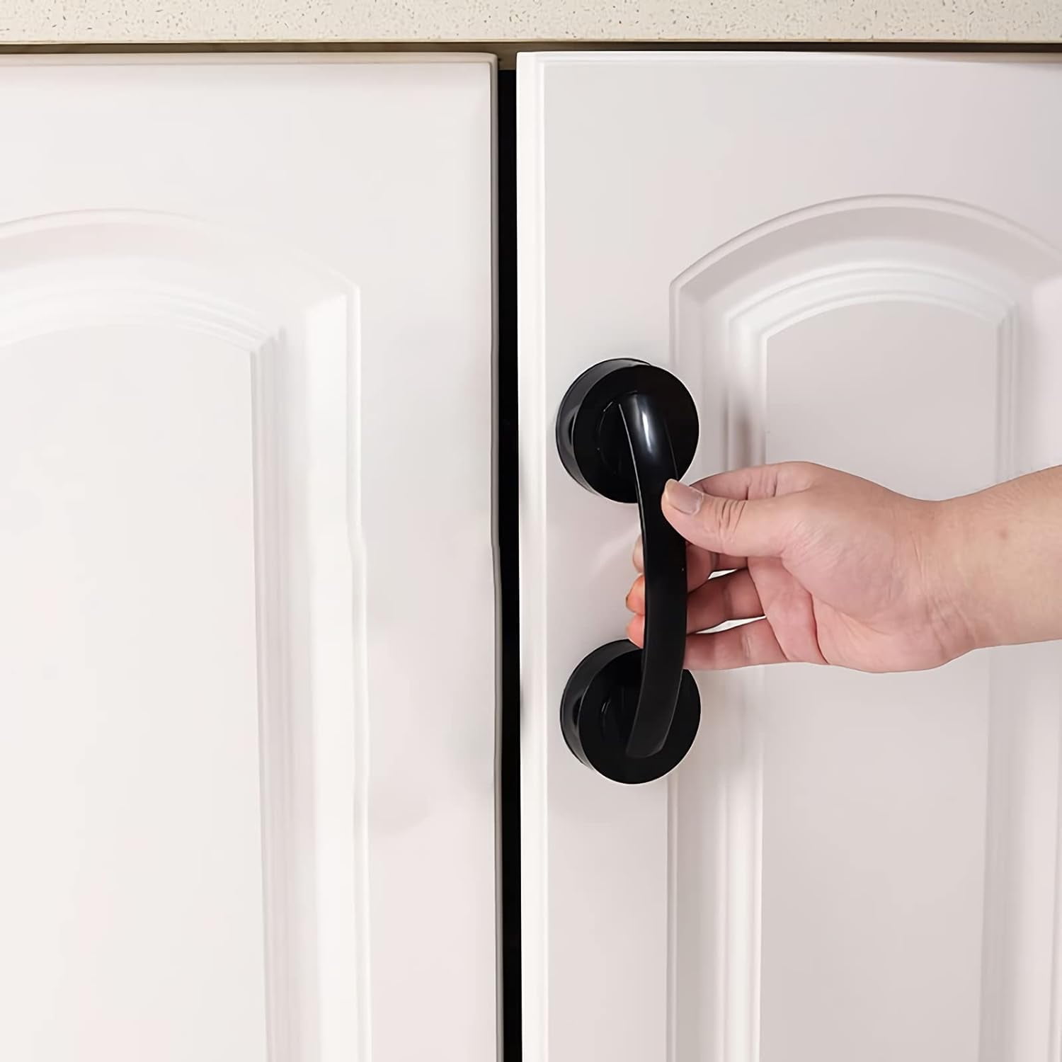 Powerful Suction Cup Glass Mirror Door Handle, Refrigerator Drawer ...