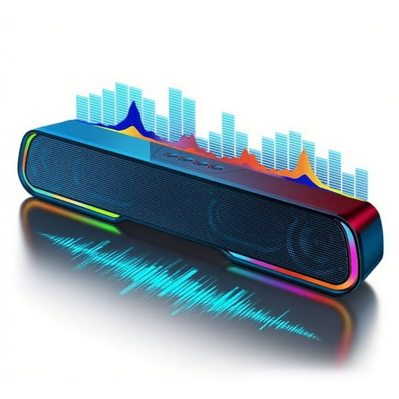 Powerful TV Sound Bar Home Theater Subwoofer Soundbar with Bluetooth Wireless