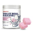 thumbnail image 1 of Powerful Toilet Deodorant Effervescent Cleaning Tablets - Automatic Stain Remover & Odor Eliminator - Safe for All Toilets - 12-Pack, 1 of 9