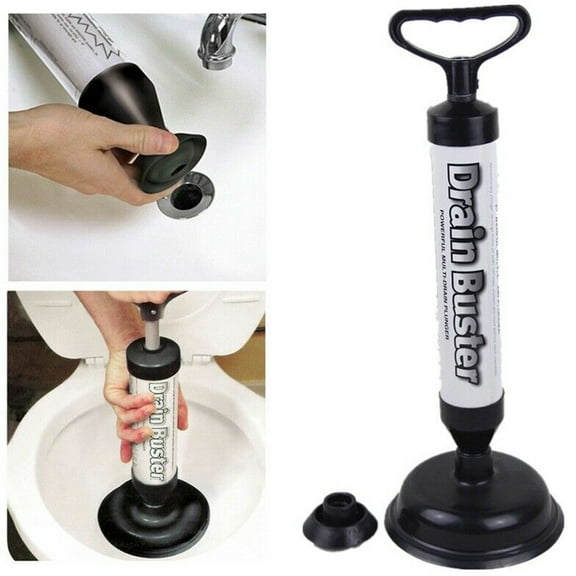 Powerful Toilet Plunger Multi-Drain Pump for Bathroom Kitchen Toilet Shower Sinks