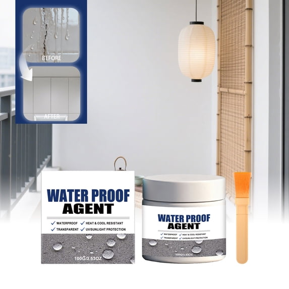 Powerful Transparent Waterproof Sealant for Bathroom, Efficient Leak Stopper for Roof and Window, Invisible Waterproof Protective Coating for Pipes