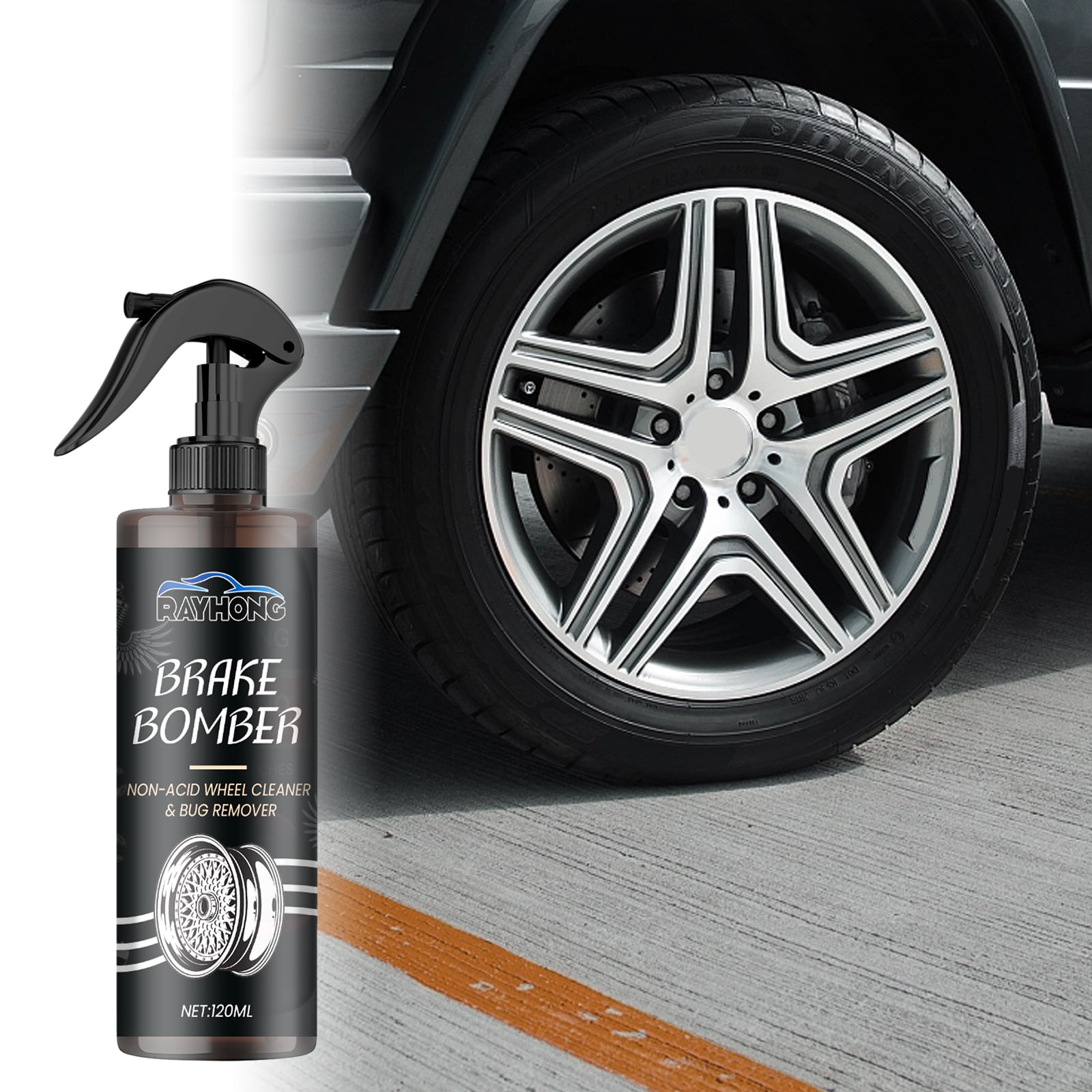 Powerful Wheel Cleaner For Rust Stain Removal And Polishing - Walmart.com