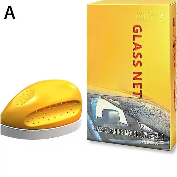 Powerful Windshield Cleaner & Oil Film Remover,Car GlassGlossy Mouse Clean2024 E7A9