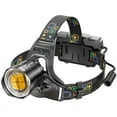 thumbnail image 1 of Powerful XHP70 Led Headlamp Zoomable USB Rechargeable Headlight Waterproof Output 18650 Head Torch Fishing Flashlight Camping, 1 of 6