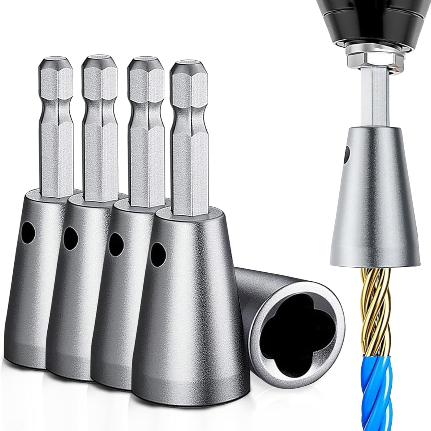 Powerful efficient Electric Wire Twisting Tools Set Quick and precise