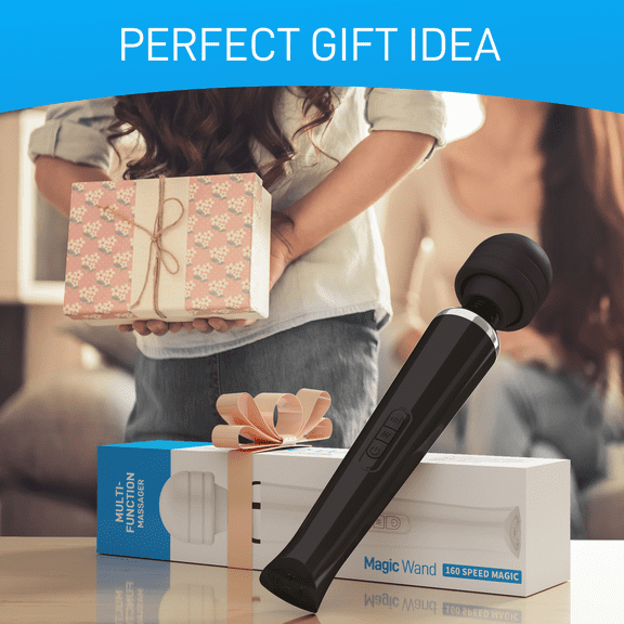 Powerful handheld massage wand magic massage wand, full body personal massage therapy wand, suitable for fitness enthusiasts, exercise recovery, muscle soreness, upper back pain