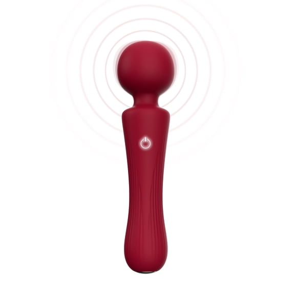 Powerful wand massager, body massage wand with 12 frequency strong vibration mode, personal massage wand, waterproof USB rechargeable, suitable for women