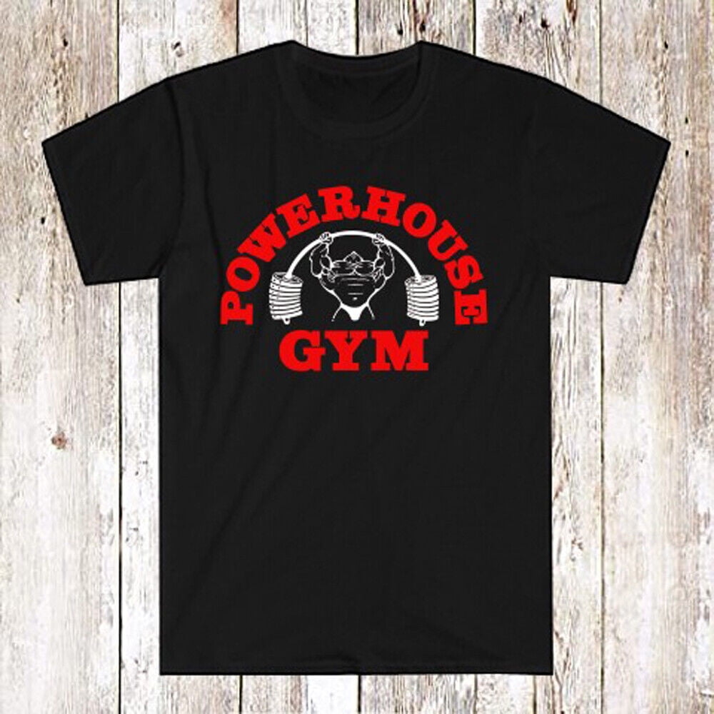 Powerhouse Gym Men's Black T-Shirt Size S-5XL - Walmart.com