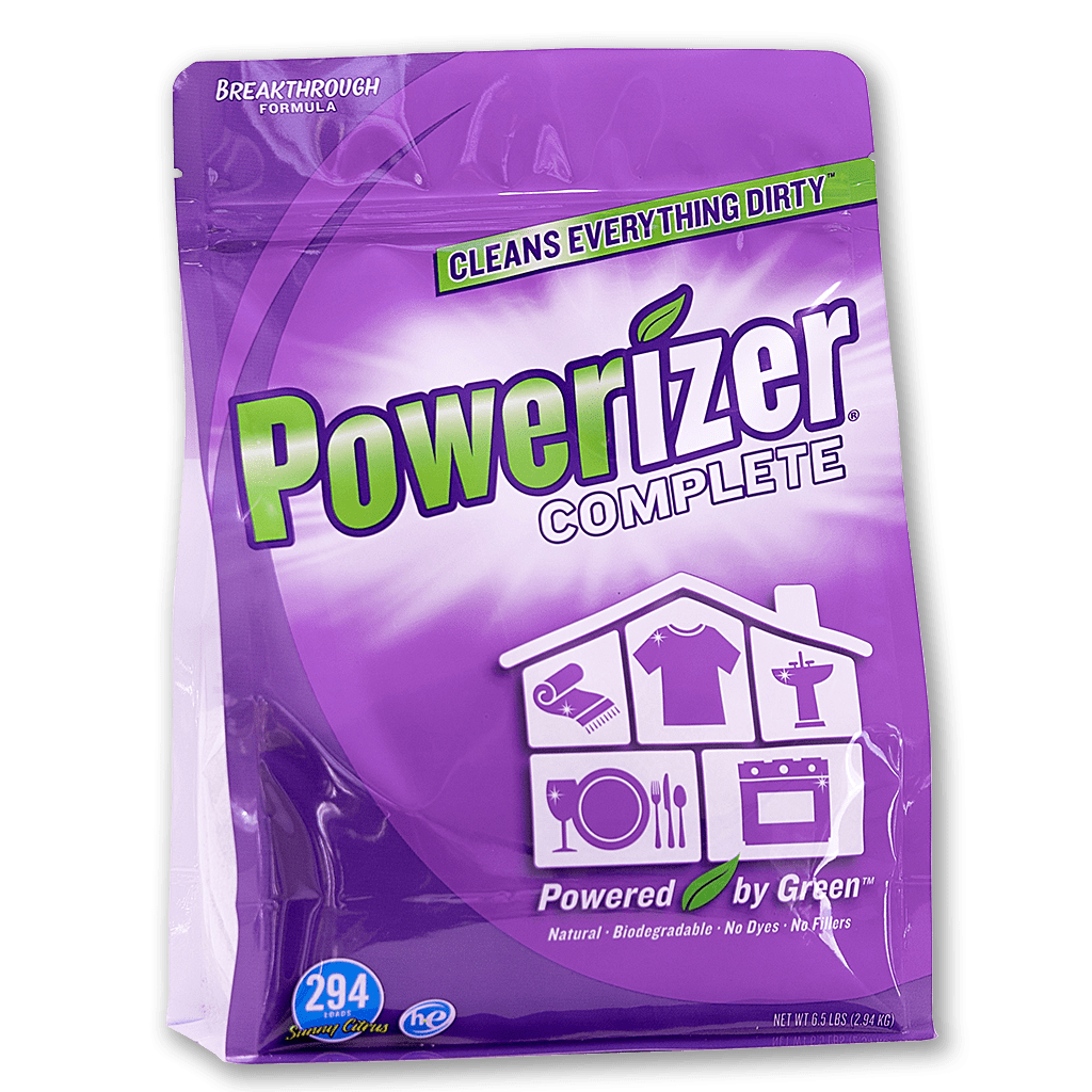 Powerizer Complete Natural All-in-One Laundry and Dishwasher Detergent ...