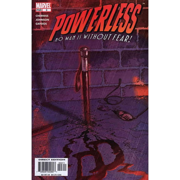 Powerless #3 VF ; Marvel Comic Book