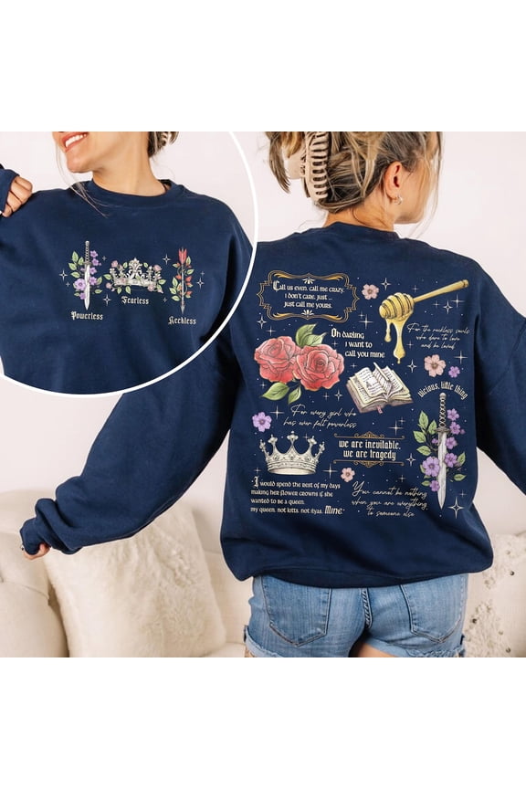 Powerless Bookish Sweatshirt For Fan, Kai Azer I Love You Tshirt, Fearless Fan Shirt, Bookworms, Romantic Quotes Tshirt All Size S-5XL