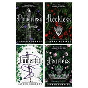 Powerless Trilogy and Powerful 4 Books Collection Set by Lauren Roberts Powerless, Reckless, Powerful and Fearless