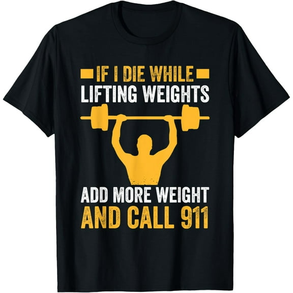Powerlift Lifting Weights Gym T-Shirt