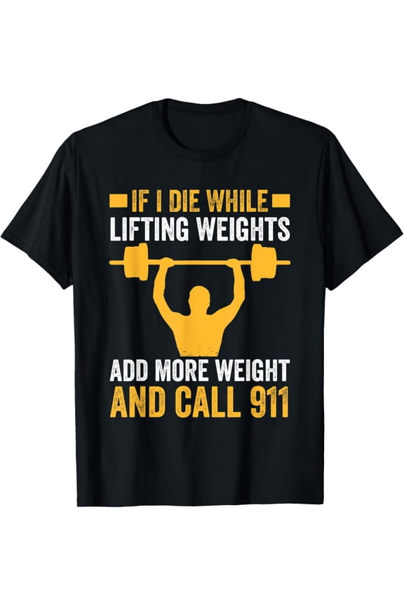 Powerlift Lifting Weights Gym T-Shirt