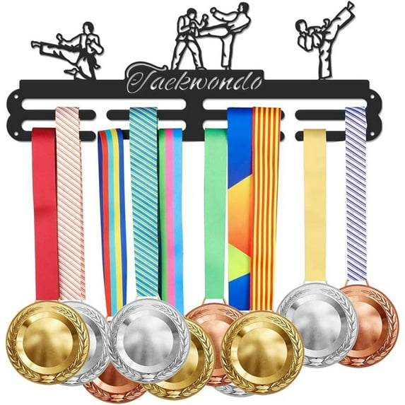 Powerlifting Medal Hanger Display Weightlifting Sports Medals Display Rack