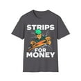 thumbnail image 1 of Powerline Electrical Dad Electricians Gift Strips For Money Unisex T-Shirt, 1 of 4