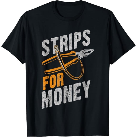 Powerline Electrical Father’s Day Electricians Gift T-Shirt