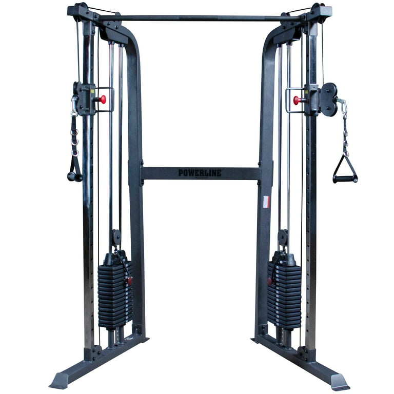 Powerline PFT100 Dual 160 Wt. Stack Functional Trainer - Home Gym