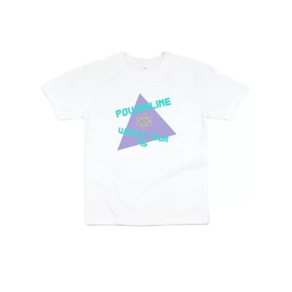 Powerline World Tour '95 Toddler Shirt - Goofy Movie TODDLER SHORT SLEEVE TEE BELLA CANVAS 3001T